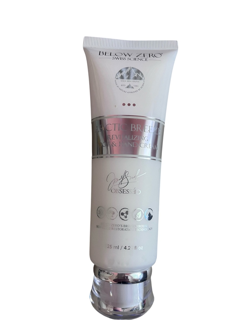Below Zero Swiss Science Arctic Breeze Revitalizing Foot & Hand Cream